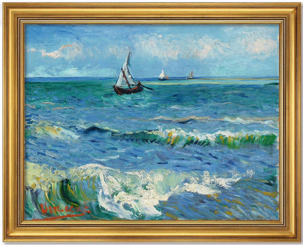 Gemalde Das Meer Bei Les Saintes Maries De La Mer Vincent Van Gogh 18